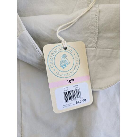 Caribbean Joe Women's Golf Skirt Tennis Skort Sz 10P White Side Slit NWT - Picture 5 of 9